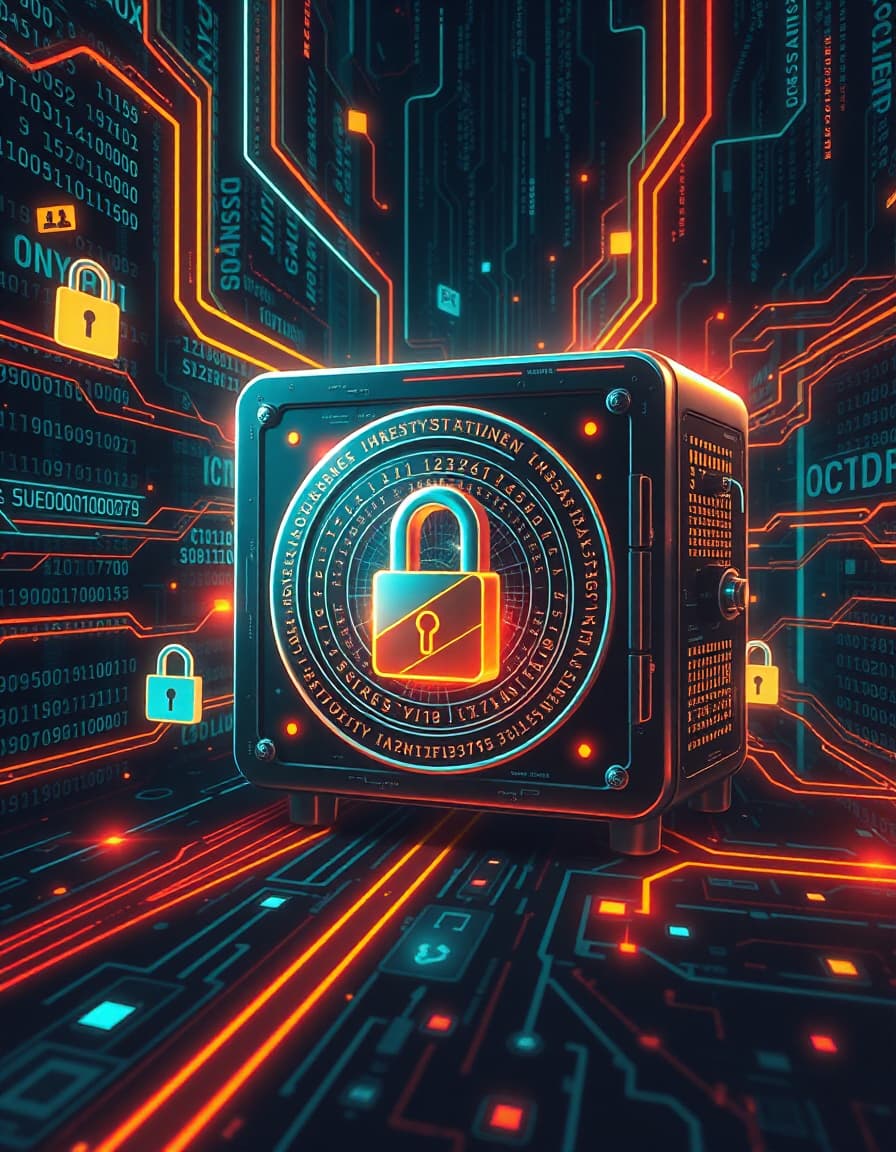 Cover image for Password Manager: Цифровой сейф в мире киберпанка